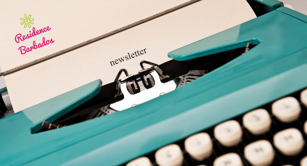 Residence Barbados property newsletter