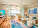 O2 Beach Club Luxury Concierge One BRoom Oceanfront Suite – Living2