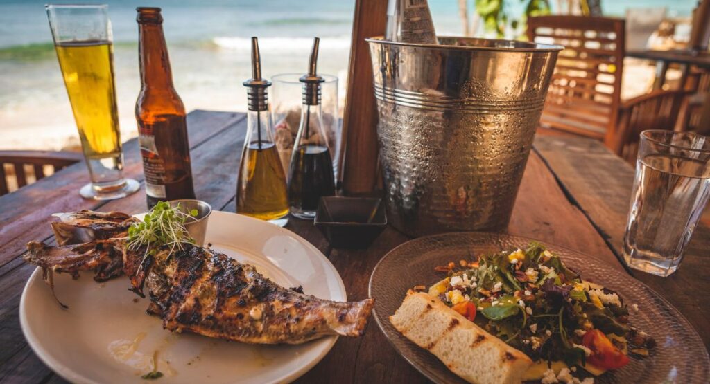 Retire in Barbados Food