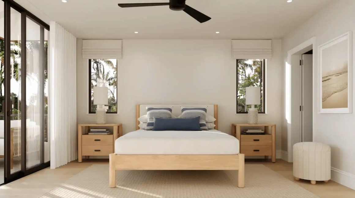 Lancaster Mews bedroom