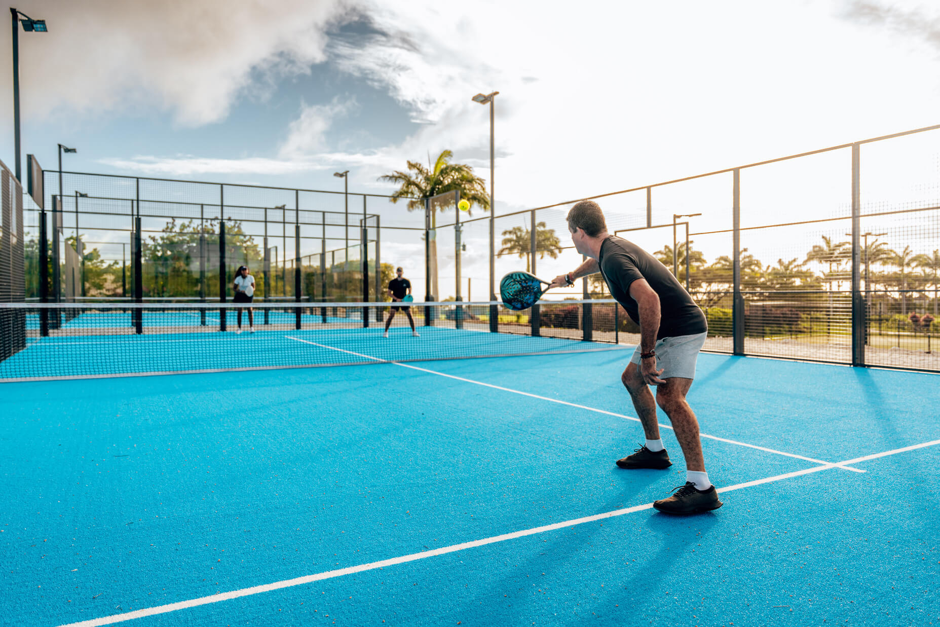 Padel Tennis courts at Apes Hill Barbados