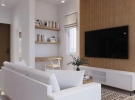 Living Room with Reading Nook