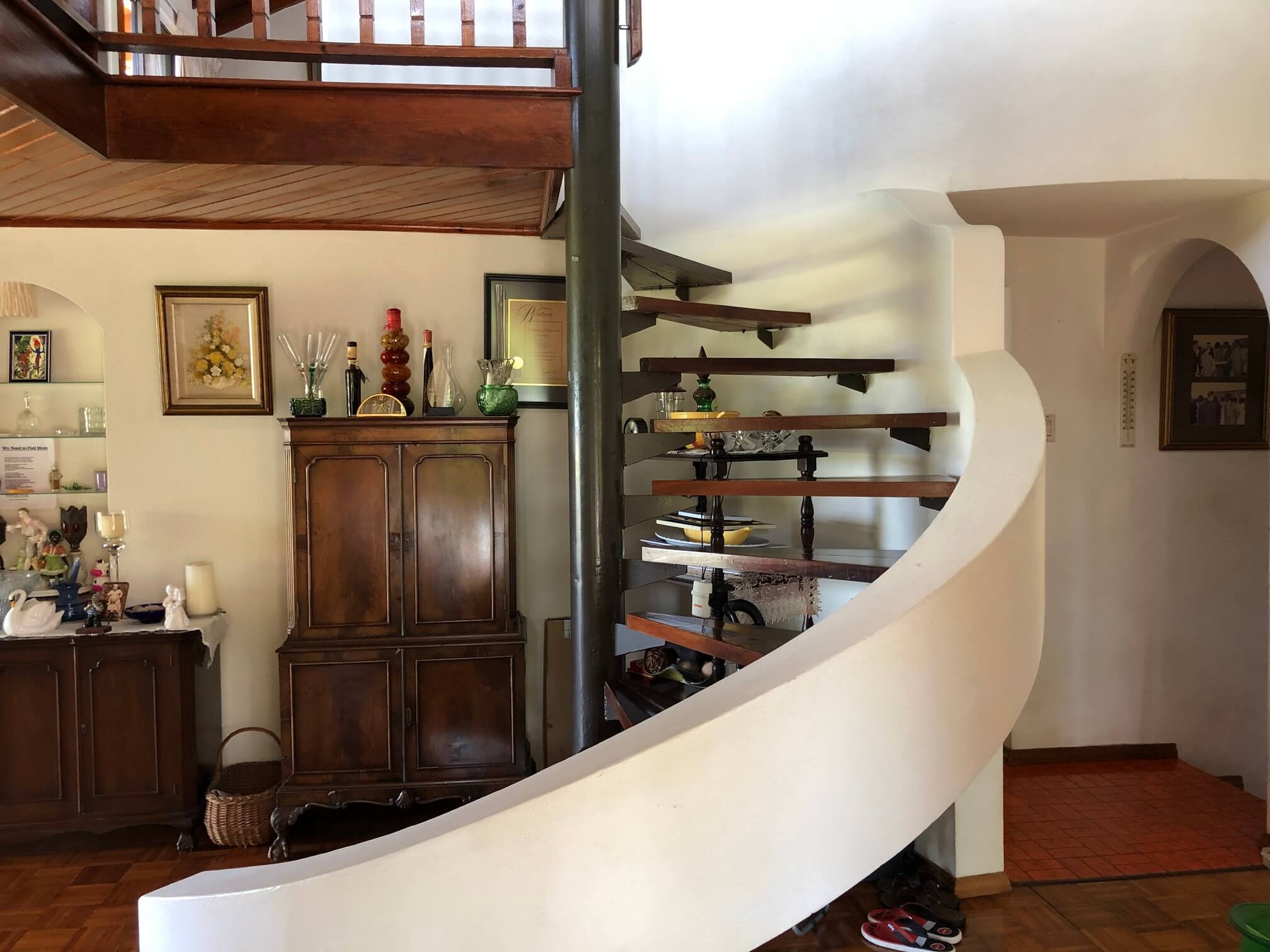 Stairway Casa De Forte Luxury Villa 11 Polo Ridge St James Barbados