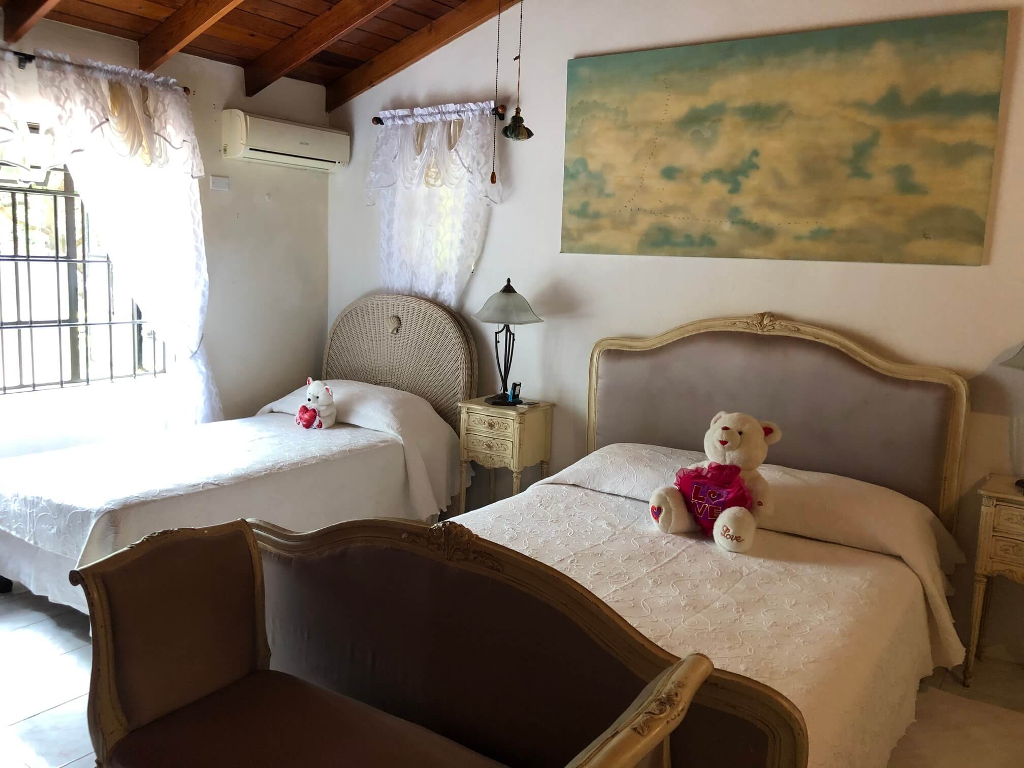 Twin Bedroom Casa De Forte Luxury Villa 11 Polo Ridge St James Barbados 1