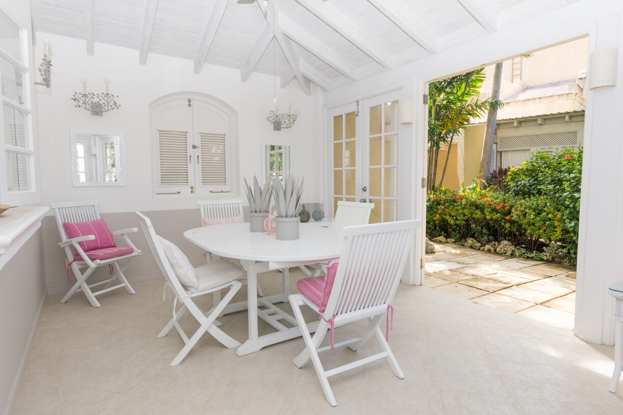 Dining area South Facing Patio