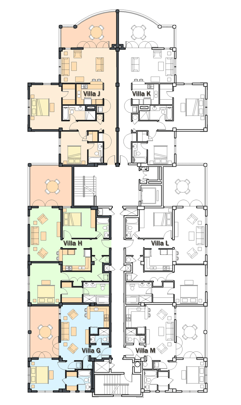 WSB – 2nd Floor Floorplans